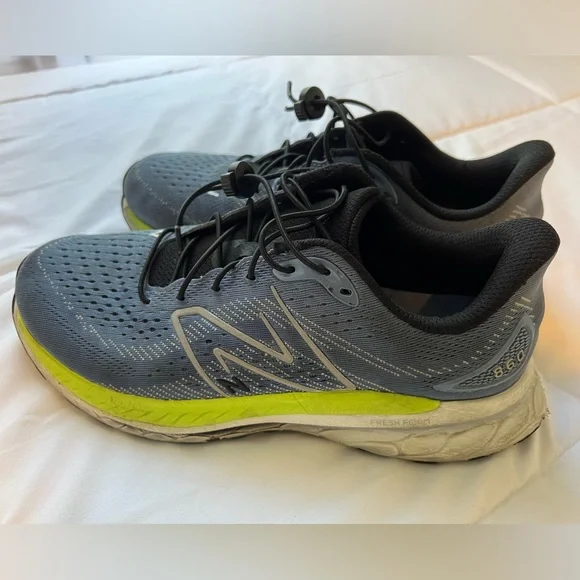 New Balance Men’s Fresh Foam Slate Blue Sneakers - Picture 3 of 6